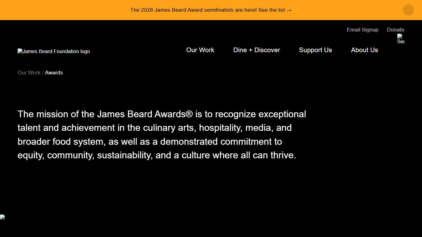 James Beard Awards James Beard Foundation